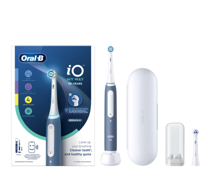 Szczoteczka elektryczna Oral-B Szczoteczka magnetyczna iO My Way (oceaniczny niebieski, z etui)